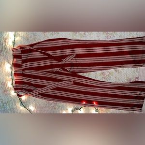 Trendy Burgundy Waist Trousers